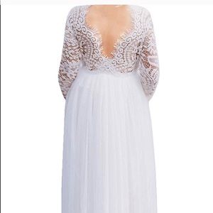 Flower Girl Dress (White)